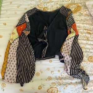 free people flowy sweater top